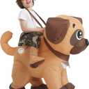Blow Up Party Costume,Inflatable Costumes for Kids,Dog Inflatable Costume,Halloween Costumes for Boys Girls (7-10YRS)