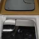 Left & Right Side Heated Convex Mirror Glass Fits for DODGE RAM 1500 2005 2006 2007 2008, 2500 3500 2005-2009 w/Trailer Tow Package for 5161011AA 5161010AA 5191035AA 5191036AA Replacement 1 Pair