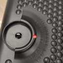 Cozy Products Toasty Toes Foot Warmer, Ergonomic Heated Footrest with 3 Adjustable Positions and 2 Heat Settings, Portable Space Heater, 105 Watts, Black, 12" x 18" x 5"