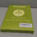 8 Inch Self-adhesive House Numbers for Outside Stick On, Large Black Modern Address Numbers For House, Outdoor House Numbers Adhesive Resin Matte Black Address Number 2