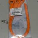 Drain Snake Hair Drain Clog Remover - 6 Pack Shower Snake Sink Unclogger Tool with Exquisite Packaging (Orange)