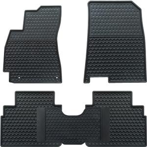 Car Floor Mats Custom Fit for Hyundai Elantra 2025 2024 2023 2022 2021 Odorless Washable Heavy Duty Rubber (All Weather) Floor Liners Black