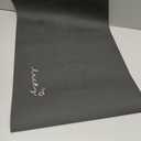 Ultra Thin Door Mat Indoor Entrance, 1/10 in Thin Door Mats for Inside Entry, Non-Slip Rubber Backing Washable Doormat, Fade Resistant, Absorbent, Low Profile Dirt Trapper, 24"X16", Black (Dary Grey(lucky))