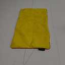 Phantoscope Pack of 1 Outdoor Waterproof Solid Throw Decorative Pillow Cover Decorative Square Outdoor Pillows Cushion Case Patio Pillows for Couch Tent Sunbrella, Yellow 12x20 inches 30x50 cm