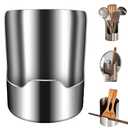 Multi-Functional Kitchen Utensil Holder, Stainless Steel