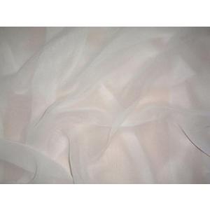 Puresilks White 100% Silk Chiffon Fabric 44 Inches