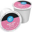 Amazon Brand - Happy Belly Medium Roast Coffee Pods, Donut Style, Compatible with Keurig 2.0 K-Cup Brewers, 100 Count By 13 MAY 2027