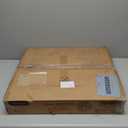 Yaheetech Round Nesting Side Table Stacking Coffee Table, Set of 2 Circular End Tables w/Metal Frame & Tempered Glass Top & Protective Foot Pads for Small Space Living Room Office, Mustard Gold