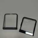 for Motorola Razr 2024 Case with Hinge Protection, All-Inclusive Crystal Clear Case with Integrated Screen Protector Scratch-Resistant Slim Protective Cover for Motorola Razr 2024 Black