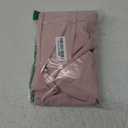 Women Office Wide High Waist Pants Loose Fit Elastic Waist Pleated Front Trousers for Work Casual, Large