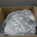 Bedsure Twin Comforter Set 5 Pieces, Grey Striped Bedding Set for All Seasons, Reversible, Cationic Dyeing Bed in a Bag with Comforter, Sheets, Pillowcase & Sham