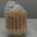 Disposable Small Coffee Filters,100PCS Unbleached Basket Coffee Paper Filter for Ninja Pods & Grounds Specialty Single-Serve Coffee Maker PB051 PB041, Kalita Wave Dripper 155, 1-2 Cup