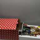 MOMENTS IN TIME Christmas Village Cuckoo Clock Animated Santa & Tree Scene with LED Lights and Music Plug-in Adapter Holiday Tabletop Decoration (17.5H)