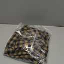 VHC Brands, Black Check, Cotton, 36x36x16, Scalloped Swag, Set of 2, Black