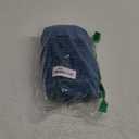 Floerns Women's Plus Size High Waist Denim Skirt Wrap Front Bow Bodycon Mini Skirt (Medium, Blue)