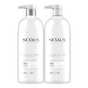 Nexxus Clean and Pure Clarifying Shampoo and Conditioner With ProteinFusion, 2-Pack for Nourished Hair Paraben Free Salon Shampoo 33.8 oz