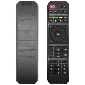 Voice Remote Control RC-200, Replacement Bluetooth Remote Controller for Smart TV Box S1 S2 S3 S4 Max S5 Pro S6 S7 Max S6 Ultra, Elite Pro+