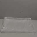 Acrylic Serving Tray with Handles, Extra Large Rectangular Tray for Serving Food, Drinks, Snacks and Appetizer, Outdoor Lucite & Coffee Table Trays, Acrylic Makeup Organizer 12" 20"