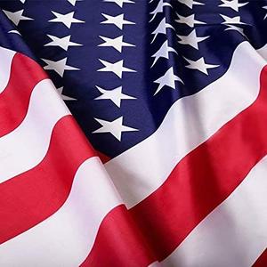 American Flag 2x3 for Indoor and Outdoor - US Flags Polyester Nylon - Double-Stitched Edges with Brass Grommets (2X3 FT) Pack of 4