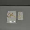 2 Pcs Pregnant Lady Cake Topper, Pregnant Women Silhouette Cake Topper Set, Pregnancy Announcement or Welcome Baby Shower Party Decor Supplies (Style 3)