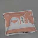 Rdiner Heavy Flow High Absorbency Period Underwear Women, Leakproof Panties Postpartum Menstrual Hipster Briefs Teens 2 Pack Black Size M
