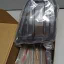 Aunginsy Car Center Console Side Air Conditioning Outlet Trim Cover Compatible with Toyota Tundra/Sequoia 2022-2025 2026, ABS Dashboard Side A/C Wind Vent Panel Decorative Frame Protector Accessories