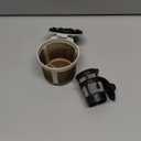 2 Reusable K Cups & Coffee Filter Basket Compatible With Single Brew Coffee Maker, Coffee Maker Accessories For Ninja Pb051 &Ninja Pb041, Black