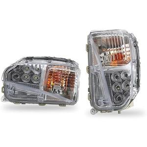 Pair Front Fog Light Turn Signal Lamp Compatible with Prius 2012 2013 2014 2015 Left and Right Side 8151147060 8152147060 Clear