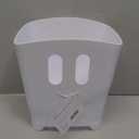 Ubbi Freestanding Bath Toy Organizer Bath Caddy with Removable Drying Rack Bin and Scoop for Toddlers and Baby, Gray (One Size)