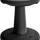 Gpack-pro Kids Wobble Stool  Improves Focus Attention  Non-Slip Base - Wiggle Chair Active Flexible Seating for Preschool Kindergarten Elementary School 14-Inch High (Black)