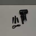 Compressed Air Duster  51,000 RPM, 3 Adjustable Gears, 5 Nozzle Attachments, TypeC USB Rechargeable Air Blower for Electronics, Keyboards, and Dust Cleaning