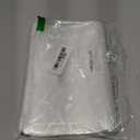 Choice Marts 100 Clear Plastic Bags With Handles 9"x12" Perfect for Merchandise And Retail 1.5Mil Thick Clear Gift Bags With Handles