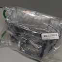 Cisily 2-Tier Kitchen Sink Caddy Organzier Rack with Flexible Dish Brush Holder, Sponge Holder for Kitchen Sink Countertop Organization Storage,Home Decor Accessories Essentials Stainless Steel (Medium, Black)