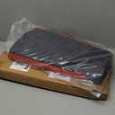 Leather Seat Covers,Car Seat Covers,Driver's Seat Cover and Passenger Seat cover,Leather Seat Protectors,Waterproof Seat Cushion Pad Universal Fit Sedan SUV Truck,Front Seat 2 pcs,Red Black