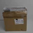 5 Tier Rolling Utility Cart Multi-Functional Movable Storage Book Shelves with Lockable Casters for Study Office Kitchen Classroom, White (5-Tier, White)