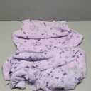 Allegra K Women's Summer Dresses 2025 Wrap Ruffle High Low Hem Round Neck Keyhole Back Sleeveless Floral Dress, L