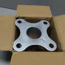 Chain Link Fence Post 2 1/2" Floor Flange, Pipe Flange Galvanized Fence Post (1)
