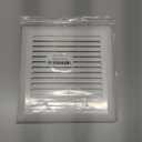 C350GN Bathroom Plastic Grille Cover with Springs for Broan-NuTone 695 and 696N Ventilation Fans, S97017068 Replacement for Broan-NuTone Wall-Mount Exhaust or Bathroom Vent Fan Grille, 1 Pack