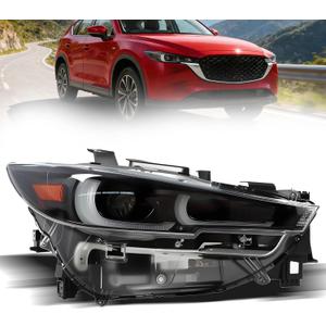 Nakkaa Right Headlight w/AFS Compatible with CX5 CX-5 2022 2023 2024 2025
Headlamp Projector Passenger Side KPF351031C