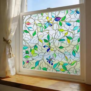 GOODKIKY Window Film, Frosted Privacy, One Way Tint, UV Block, Heat Insulation, Anti-Glare, Static Cling, Renter Friendly for Home Bathroom Door