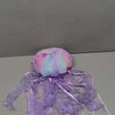 Realistic Jellyfish Stuffed Animal, Cute Plush Toy for Birthday Room Decor, Sea Animal Collection Gift for Boys and Girls (Bright Purple)