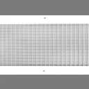 8" x 32" or 32" x 8" Cube Core Eggcrate Return Air Grille - Aluminum Rust Proof - HVAC Vent Duct Cover - White [Outer Dimensions: 10.75]