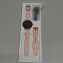 Smart Watches for Women,1.27" HD Fitness Tracker Answer/Make Call, Heart Rate/Sleep/SpO2Round Smart Watch for iPhone/Samsung/Android,IP68 Waterproof110+ Sport Mode-Pink(2 Bands)