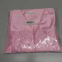 Newrara Adult Shiny Graduation Cap and Gown Tassel Set for High School & Bachelor (45, Pink)