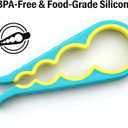 2 x Manual Jar Opener Bottle Opener and Can Opener for Weak hands, Seniors with Arthritis and Anyone with Low Strength, Mutil Jar Opener Get Lids Off Easily Non-Slip Grips - 3-in-1 Kitchen Tool