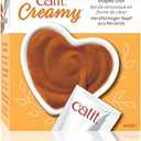 Catit Creamy Ceramic Heart Dish, Cat Treat Feeding Dish