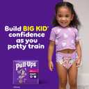 Pull-Ups Girls' Potty Training Pants, Size 4T-5T Training Underwear (38-50 lbs), 17 Count
