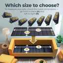 Golden Home Essentials Heavy Duty Couch Support for Sagging Cushions - 21.5in x 72in Extra Wide Sofa Cushion Board - Anti-Slip Sofa Cushion Support Board