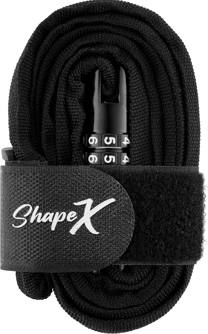 Light Weight Bike Lock for Heavy Duti Anti Theft - 59 inches - Bicycle Locks with Cutter Proof Fiber - Patented Korea - Scooter and ebike Cable - Security Cables Chain