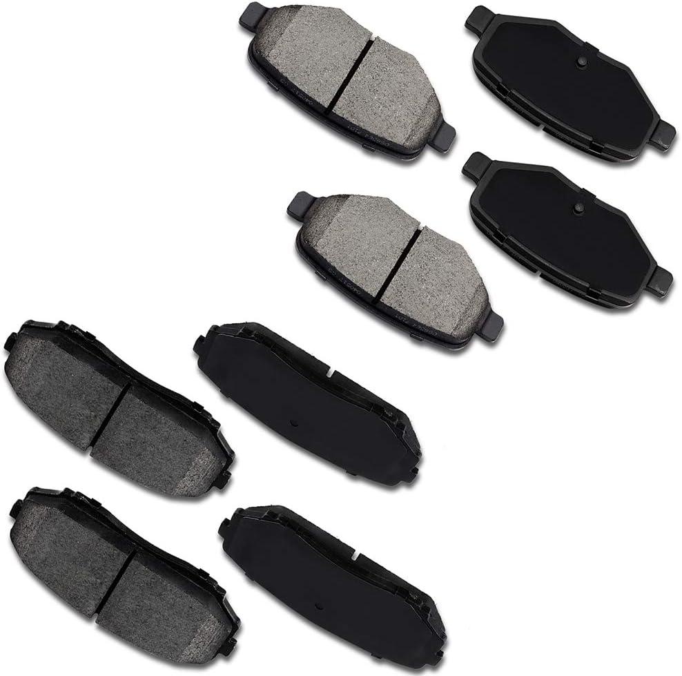 Ceramic Brakes Pads,OCPTY Quick Stop Front Rear Brake Pad fit for 2007-2010 for Ford Edge,2007-2010 for Lincoln MKX,2007-2012 for Mazda CX-7,2007-2015 for Mazda CX-9